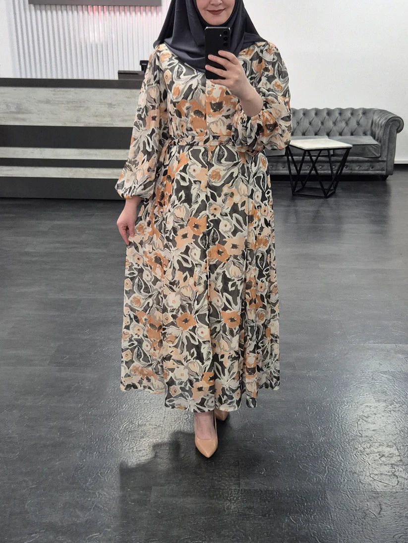 691 - floral dress