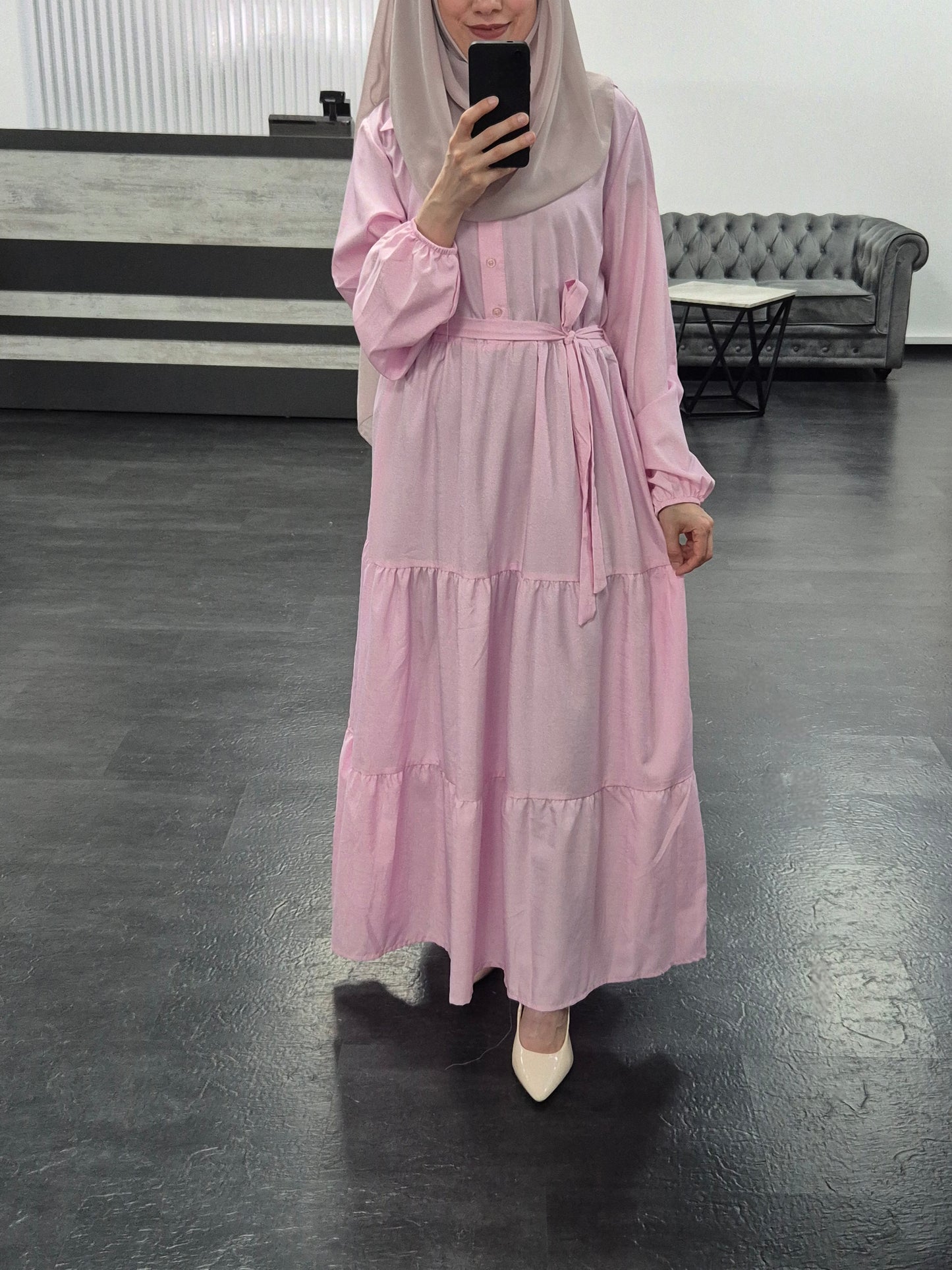 Himmelblau Sommerkleid