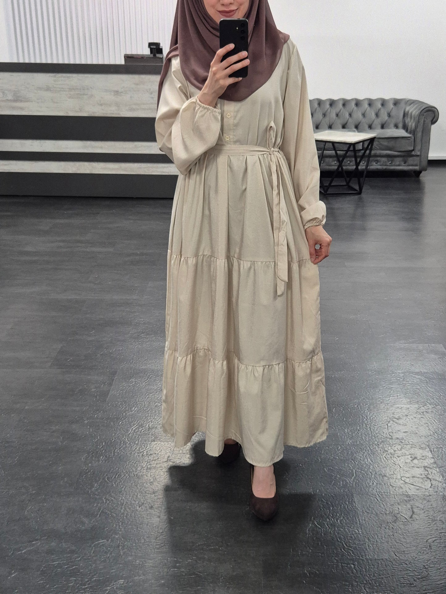 Himmelblau Sommerkleid