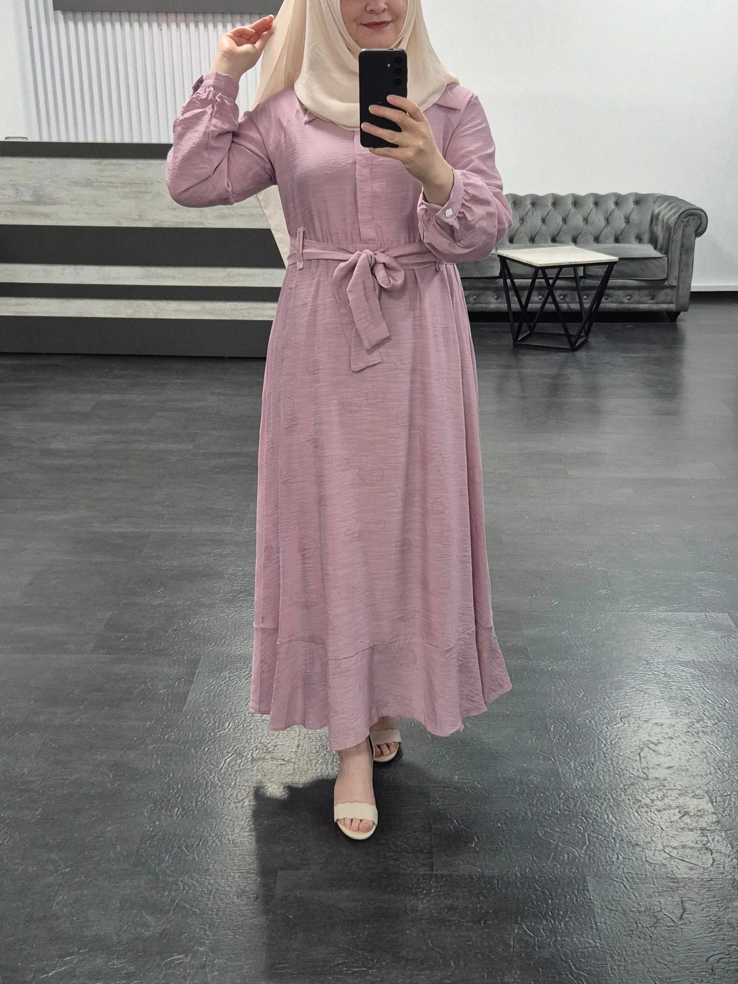 713 -Alya Kleid gelb