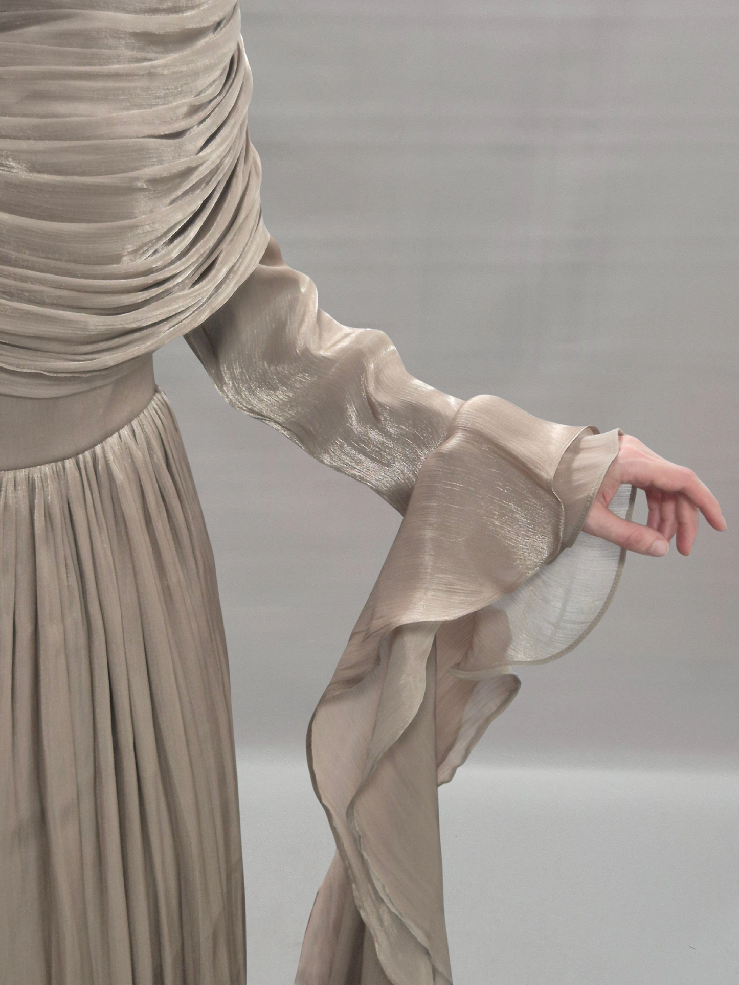 Sena Abendkleid taupe