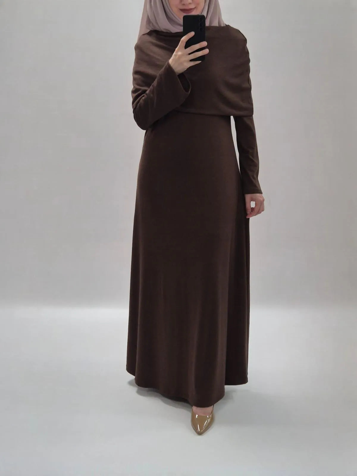 Liyana Kleid braun