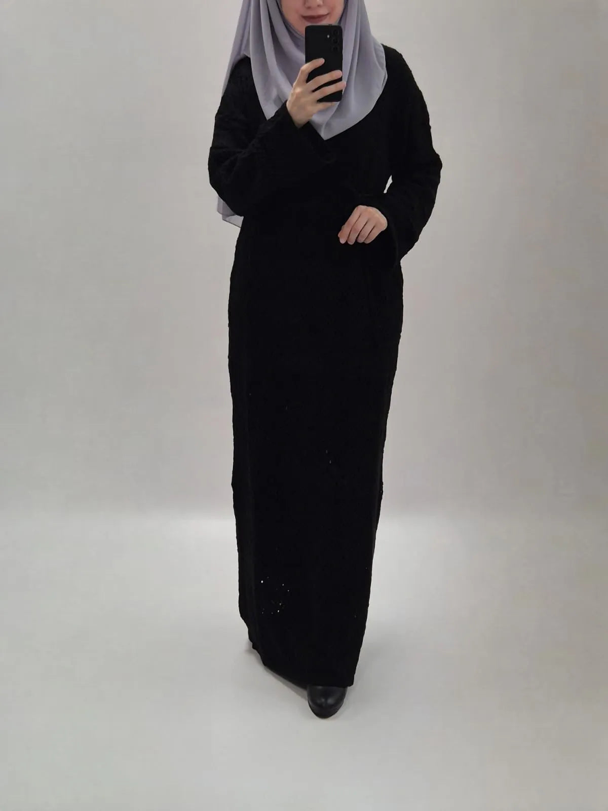 Nayla Spitzenkleid schwarz