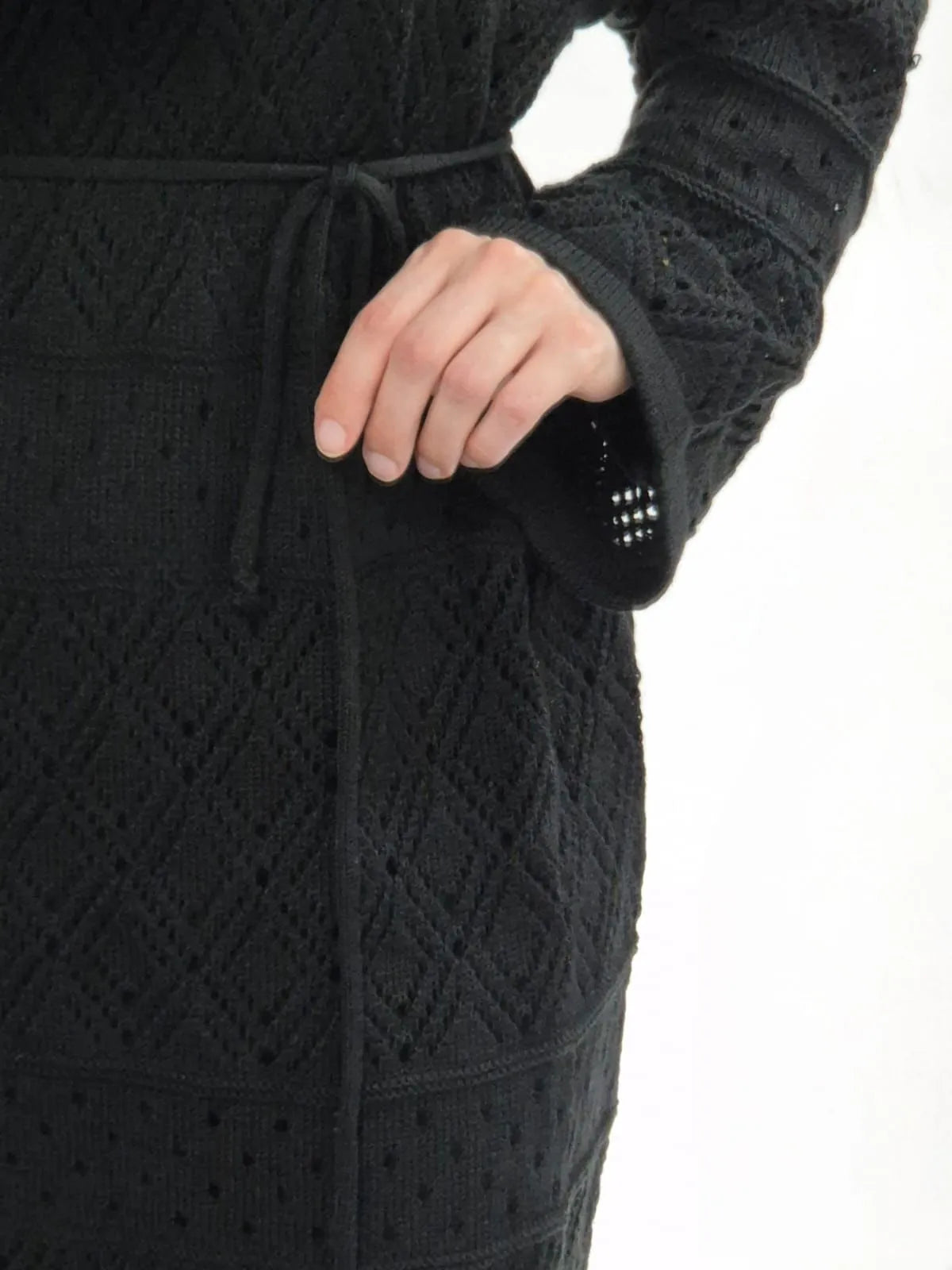 Nayla Spitzenkleid schwarz