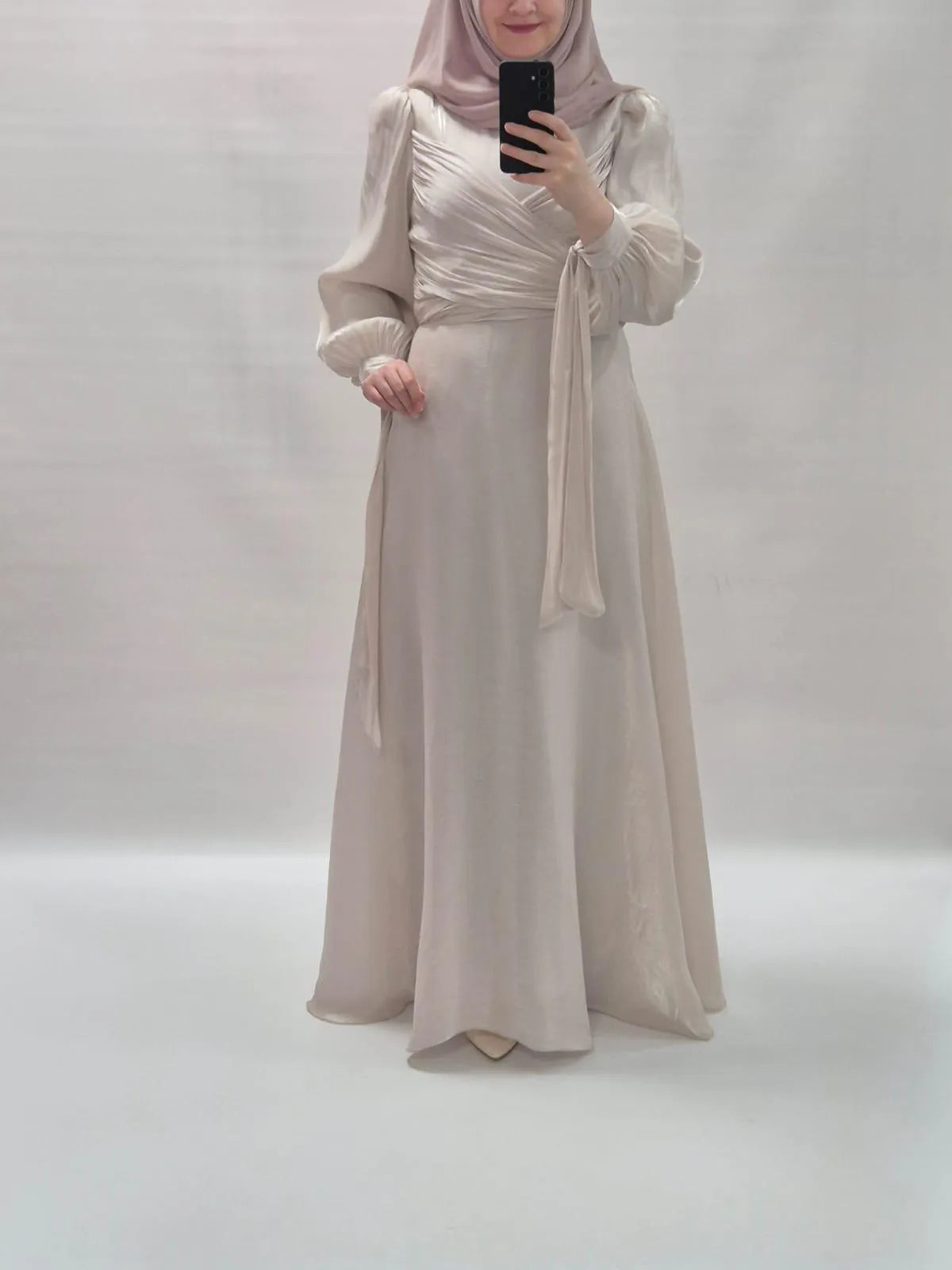 Yasmina Abendkleid Steinfarbe