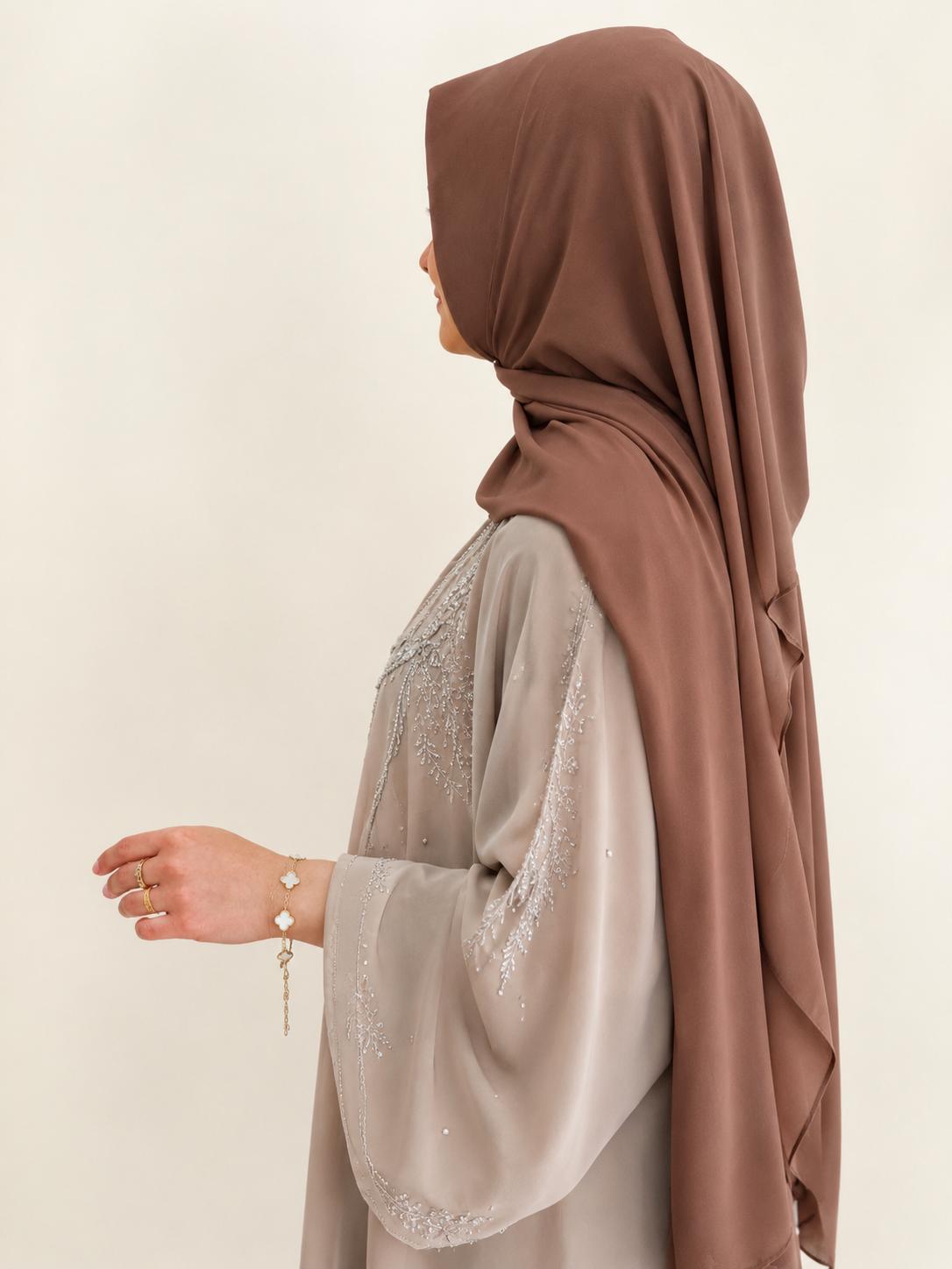Jersey Premium in Dusty Mocca