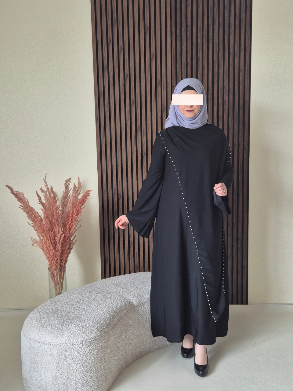 Haya Pearl Kleid schwarz