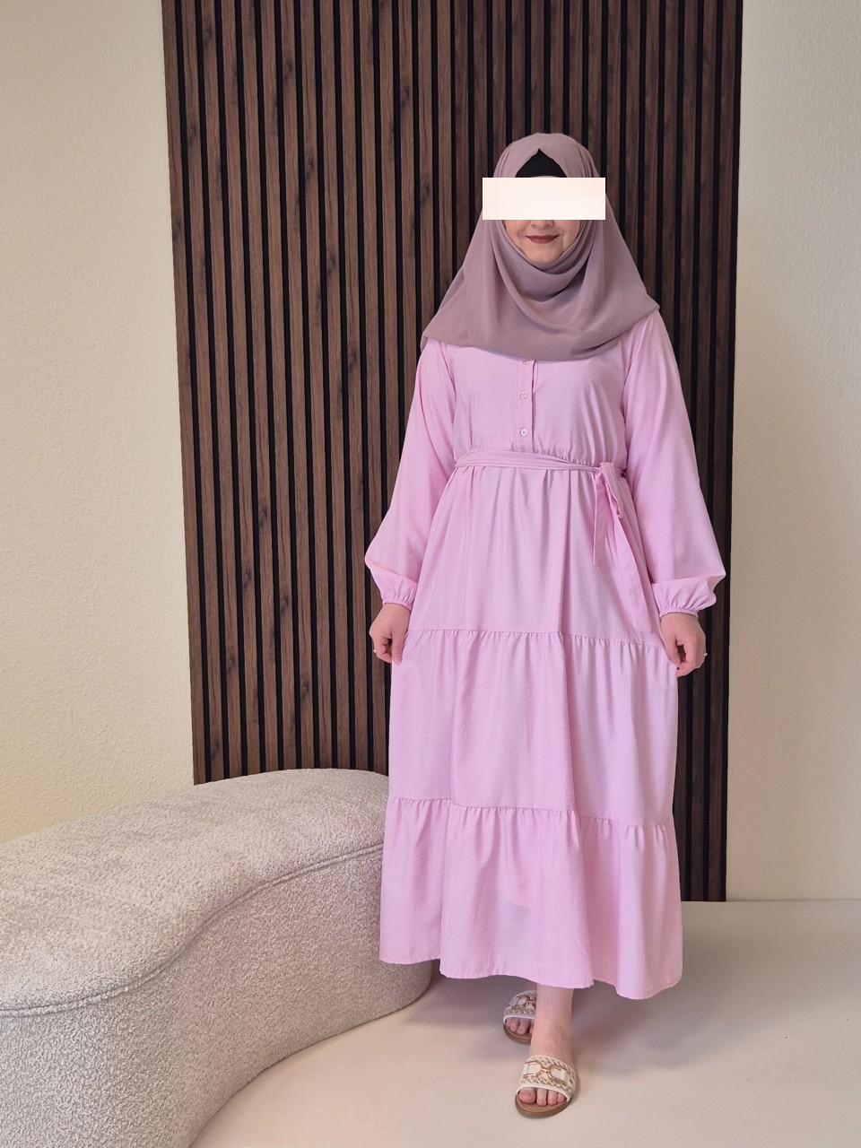 Roos - Freizeitkleid in rosa