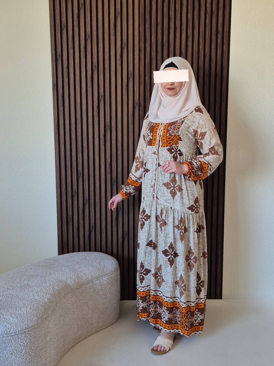 Lavina Sommerkleid in orange
