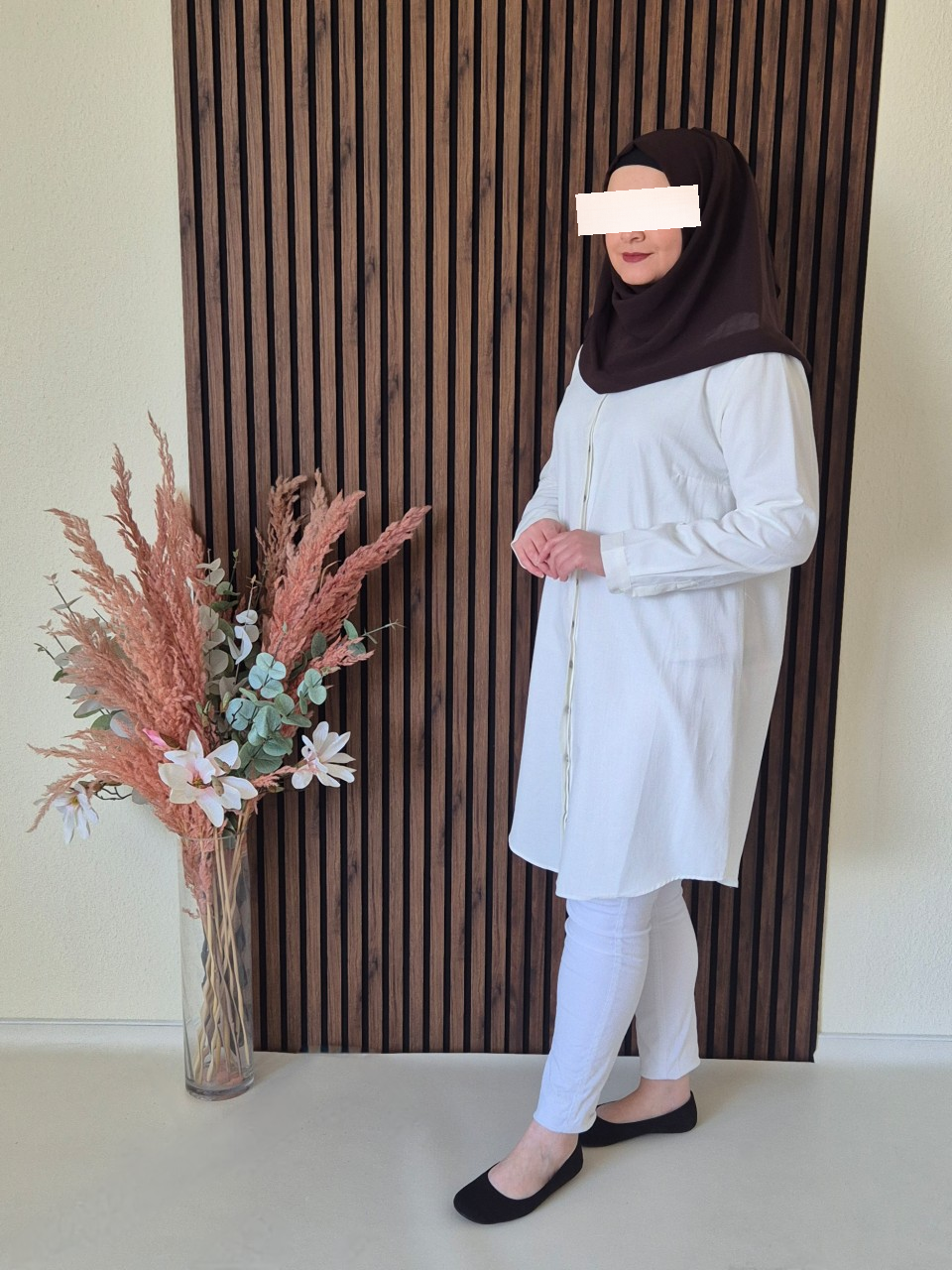Basic Tunika altweiß
