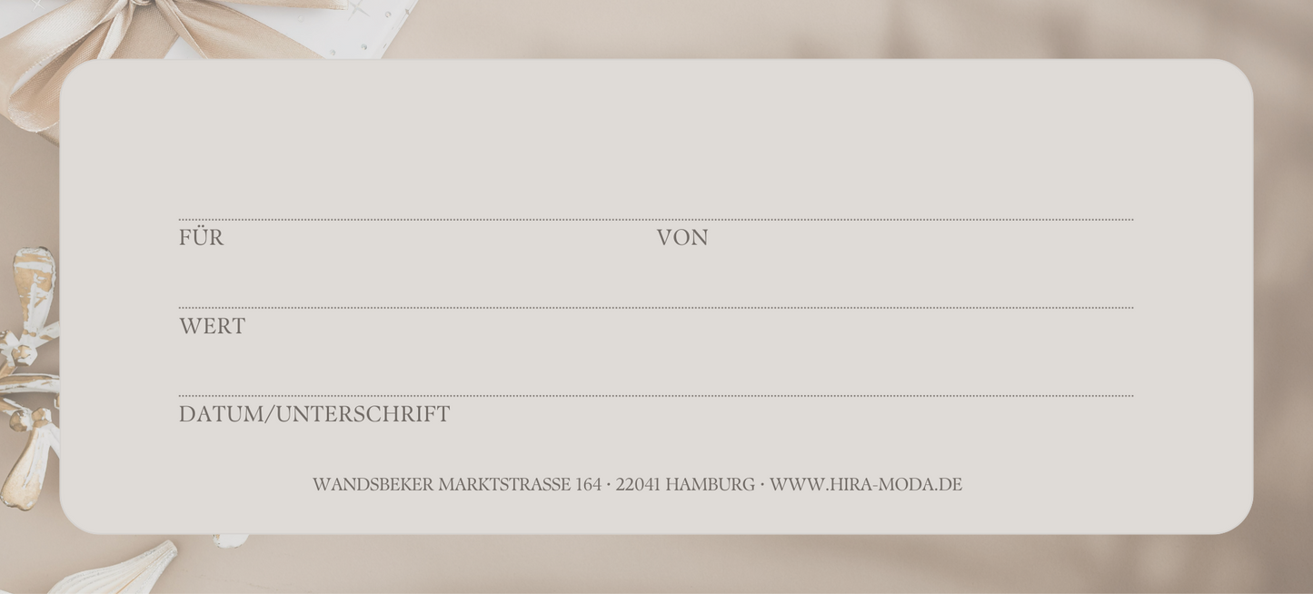 GEBURTSTAGS-GUTSCHEIN