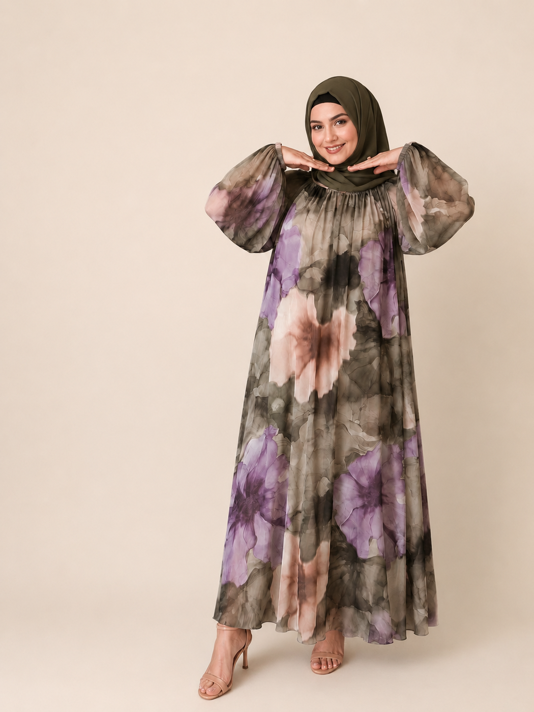 Roselle Maxikleid