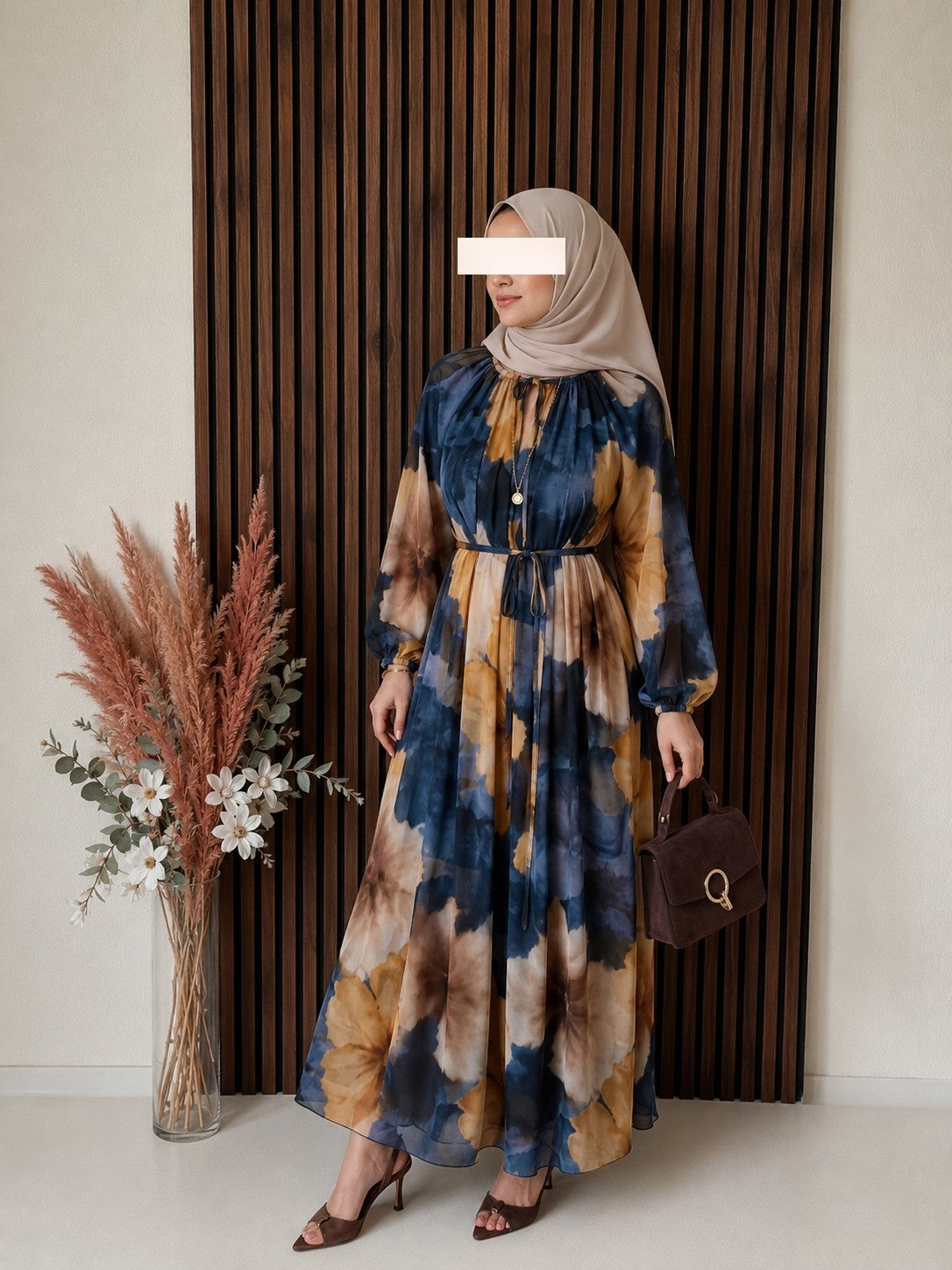 Roselle Maxikleid