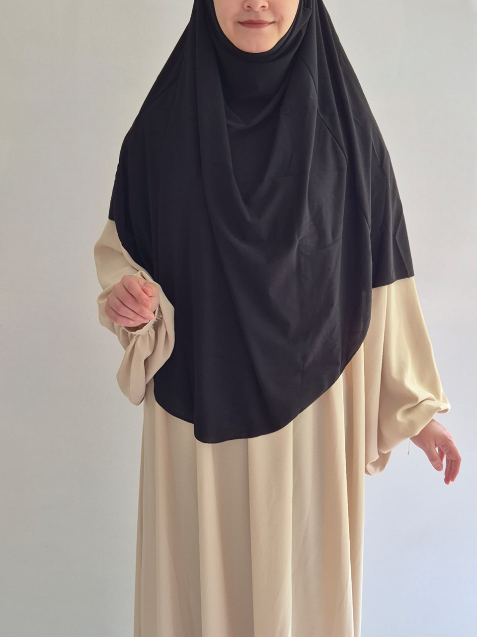 633- Khimar schwarz