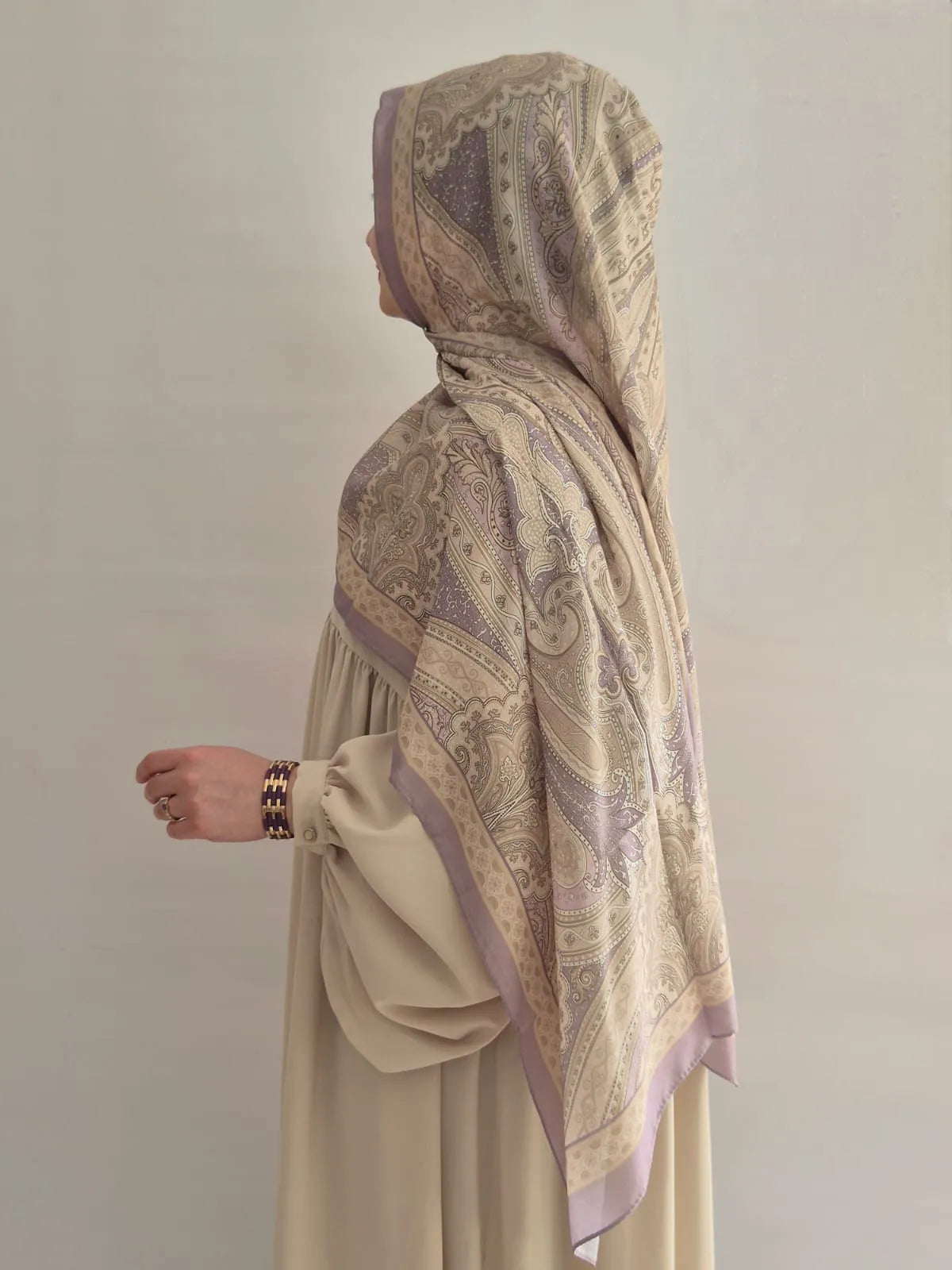 Pashima Hijab flieder