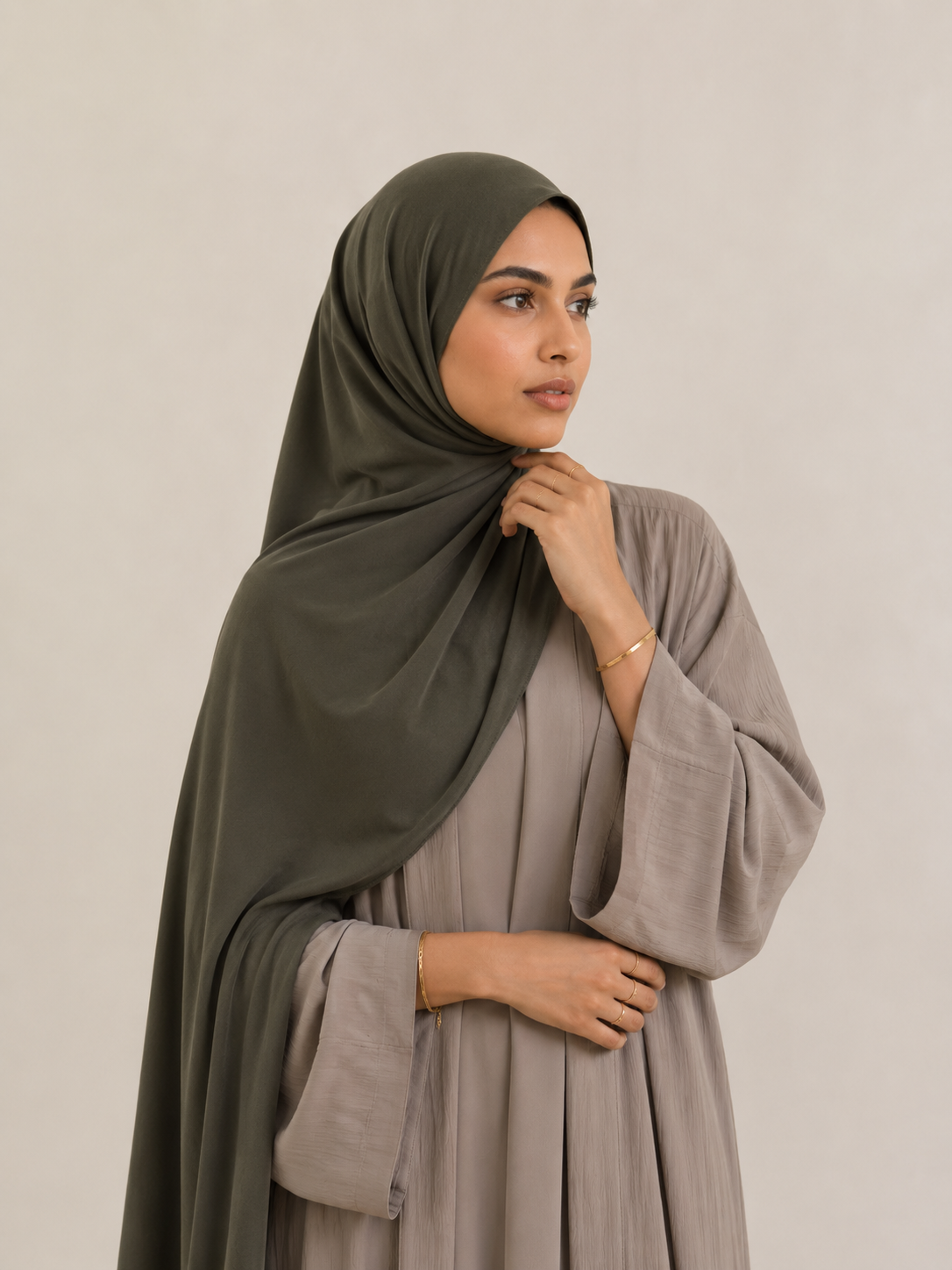 Jersey Premium in khaki