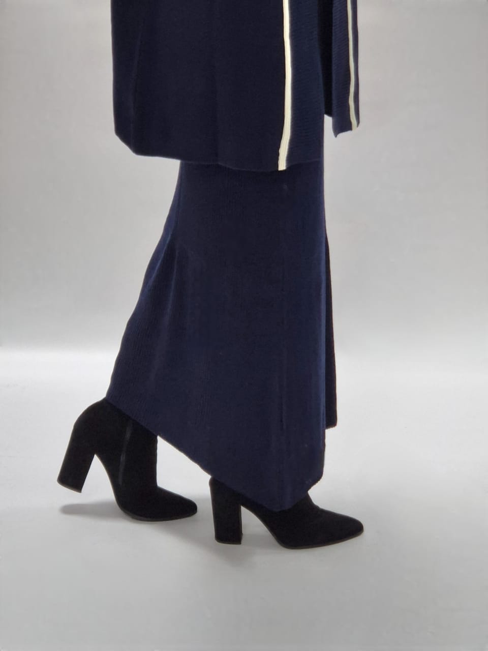 Selin Kleid Set dunkelblau