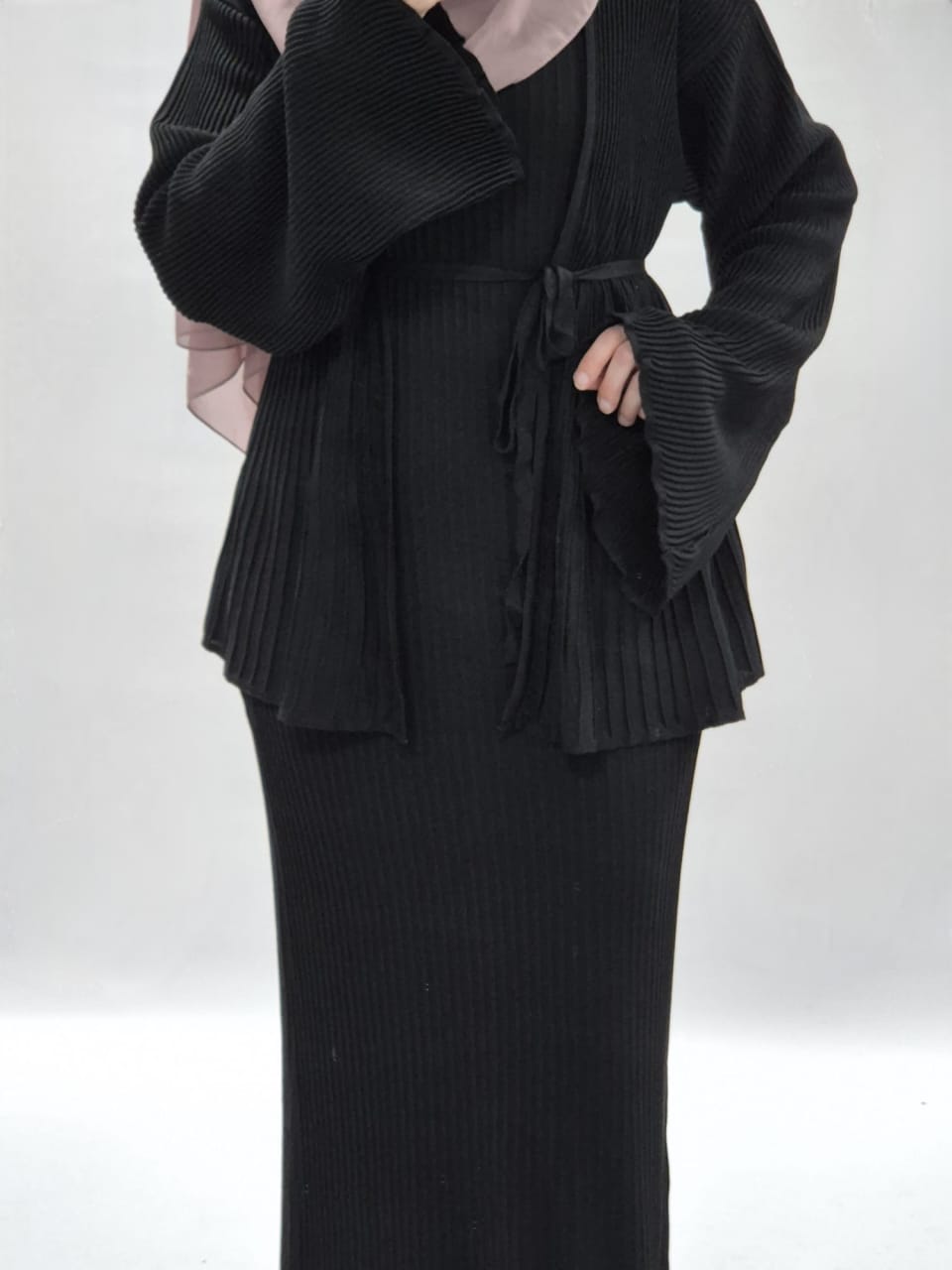 Elya Kleid Set schwarz