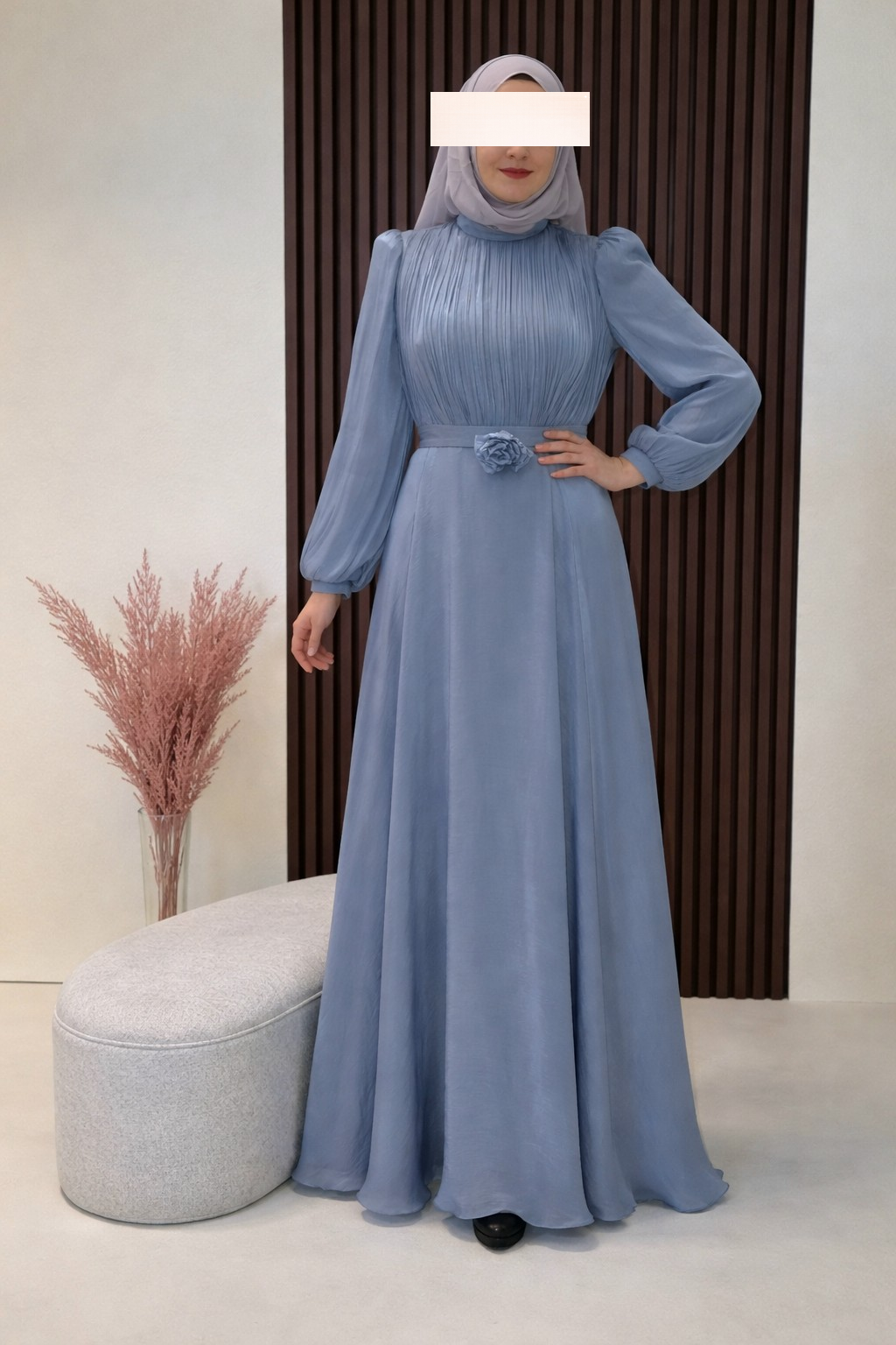 Veyra Abendkleid pastelblau