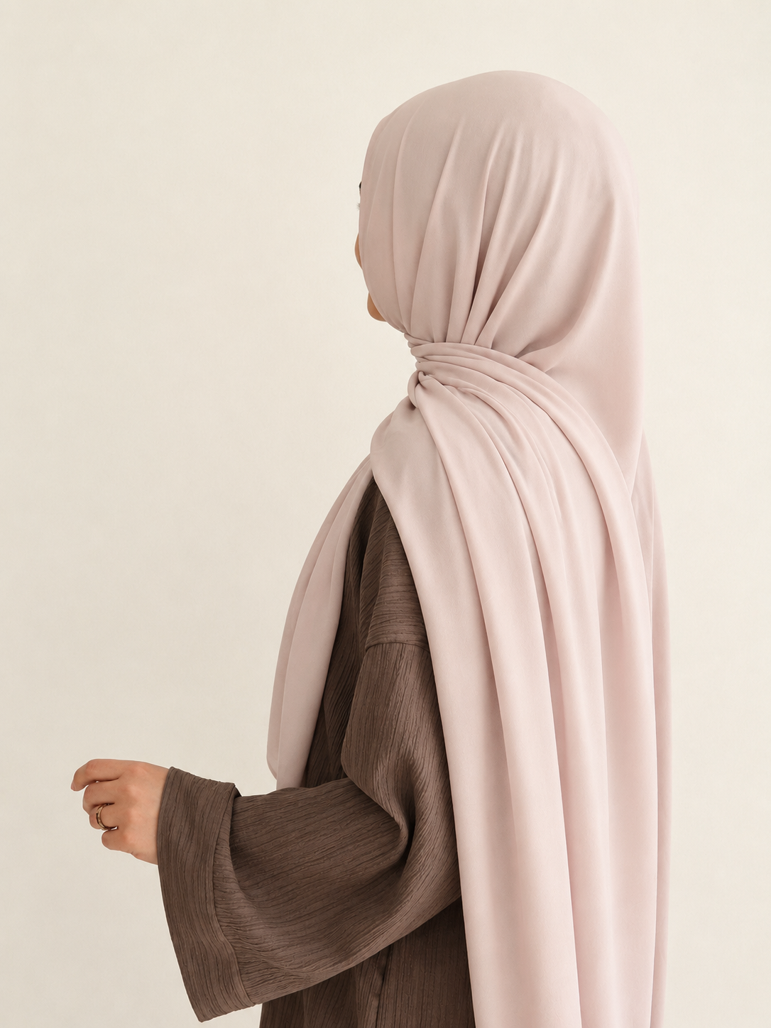 Jersey Hijab puderrosa
