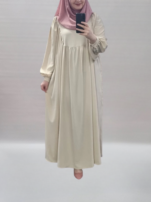 488- Abaya beige