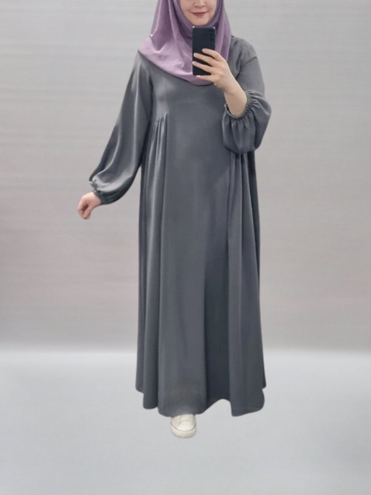 468- Abaya grau