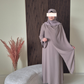 Haya Pearl Kleid - elegant & besonders in taupe