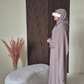 Haya Pearl Kleid - elegant & besonders in taupe