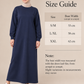 Long-Sleeve Basic Dress