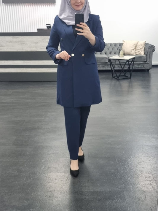 465 - BLAZER ZWEI TEILER dunkelblau