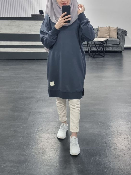 471 -  Sweateshirt kurz navi