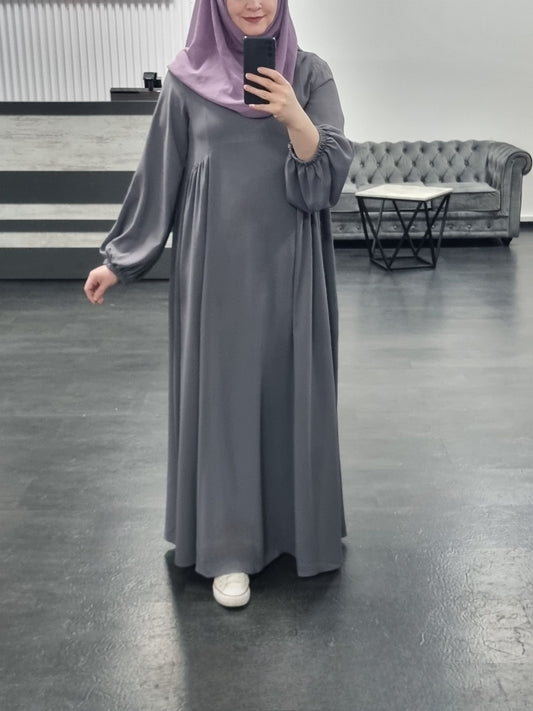 468- Abaya grau