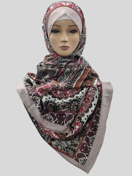 D661- Pashmina Hijab nude