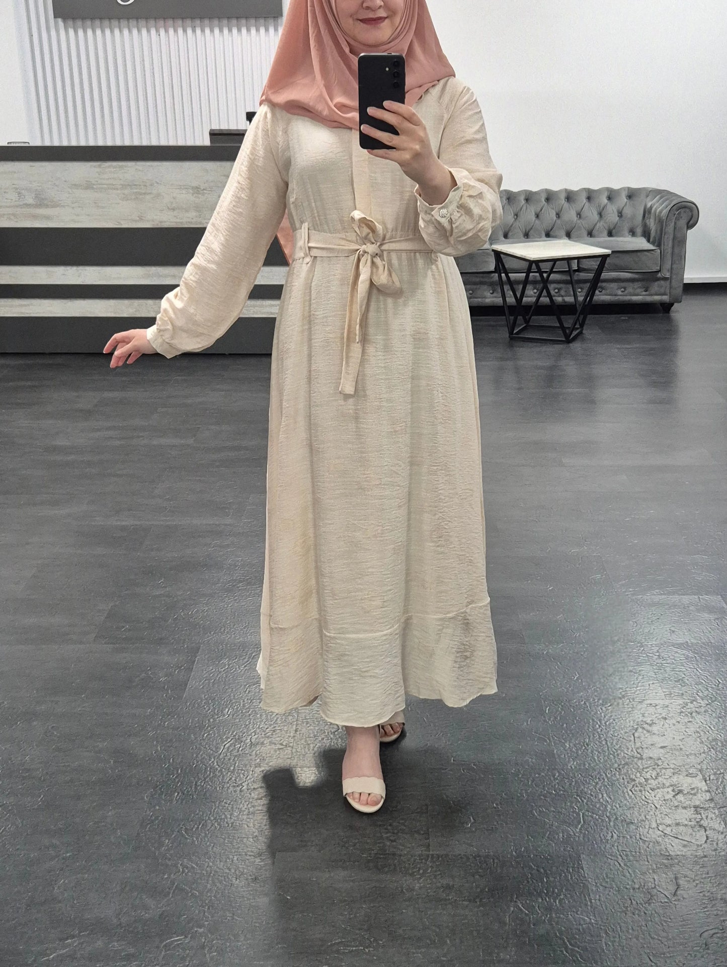 713 -Alya Kleid gelb