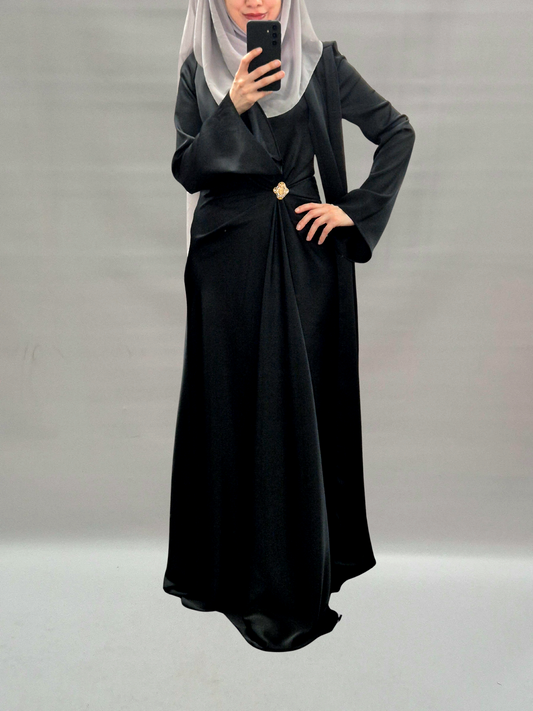 Malak Abendkleid schwarz