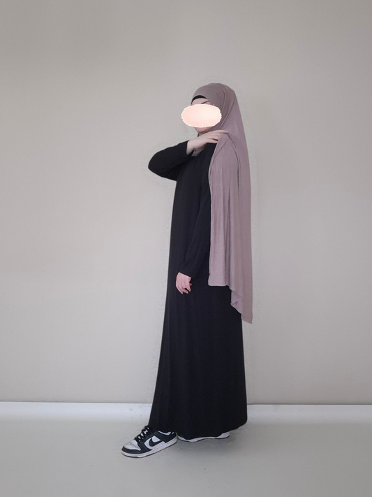 Basic Unterkleid schwarz