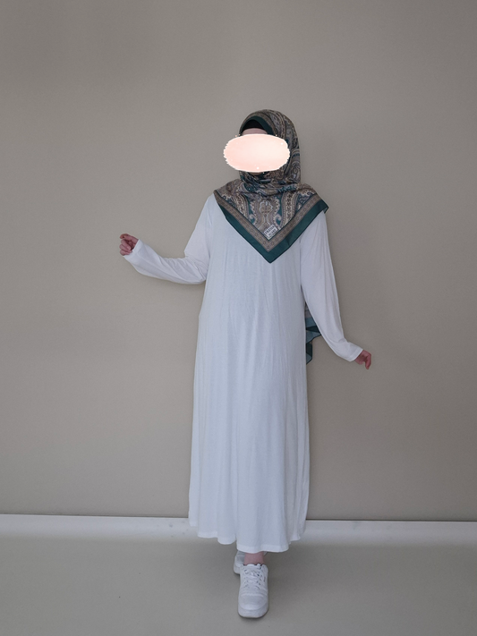 Basic Unterkleid weiß