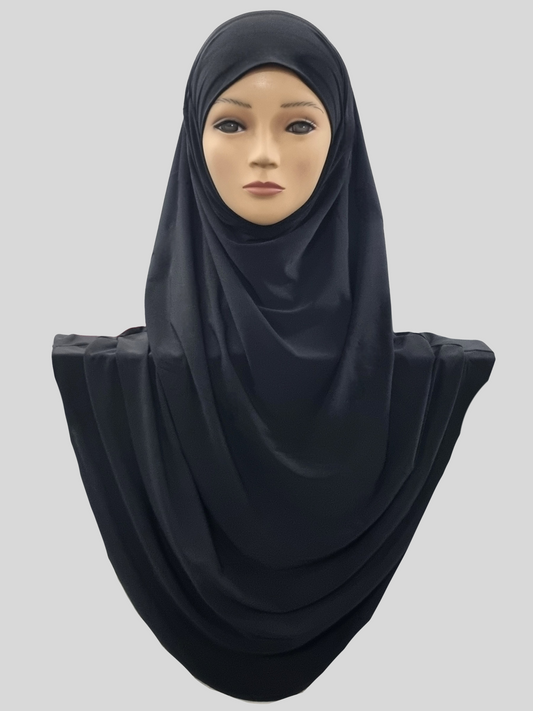 K632 -  Khimar schwarz