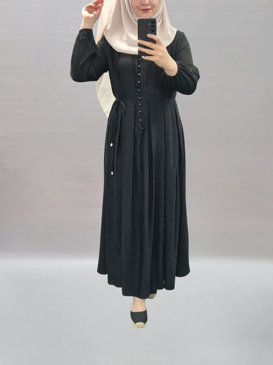 390 - Liya Kleid schwarz