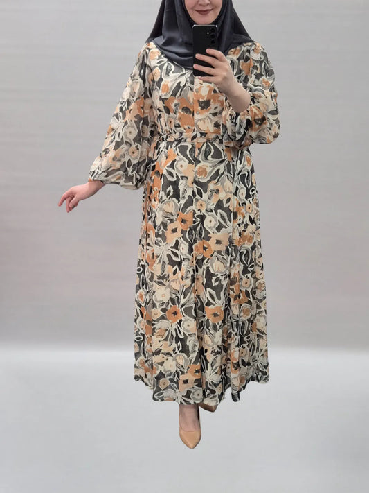 690 - floral dress