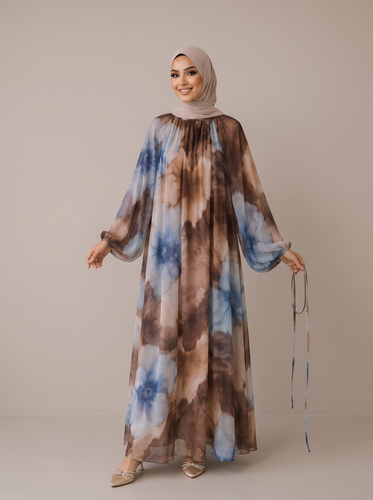Roselle Maxikleid