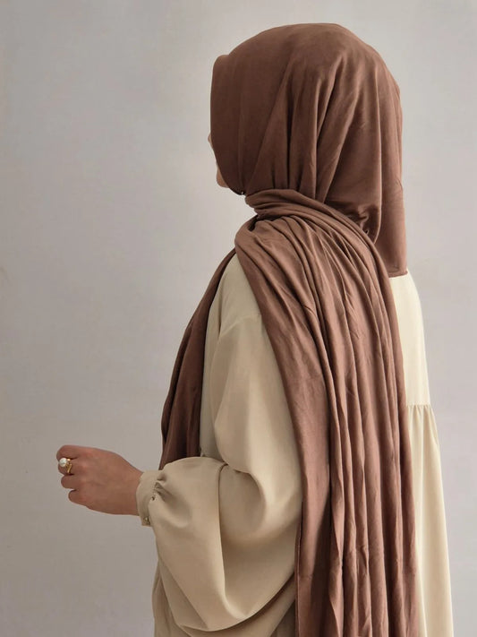 Jersey Hijab Haselnuss