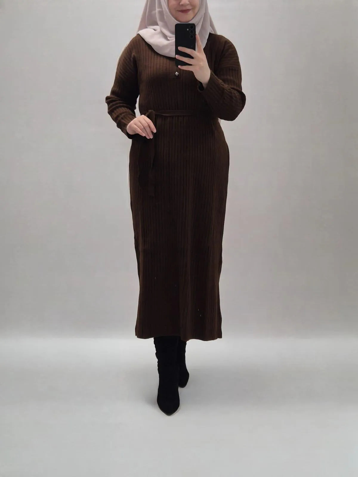 Avira Kleid braun