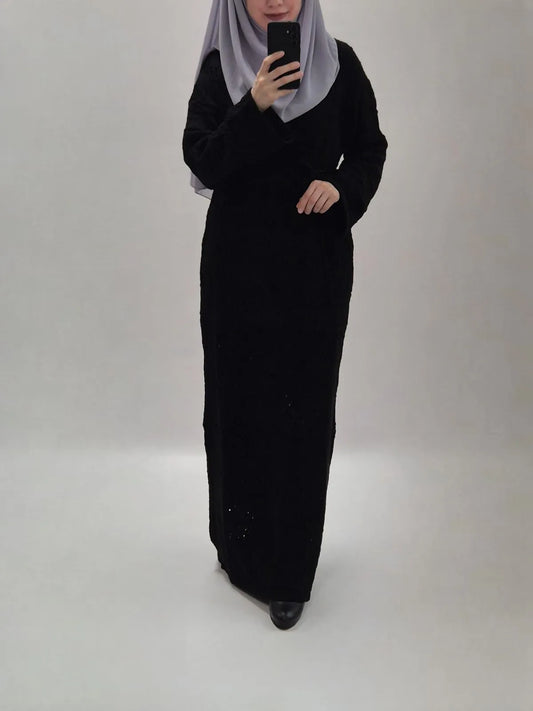 Nayla Spitzenkleid schwarz