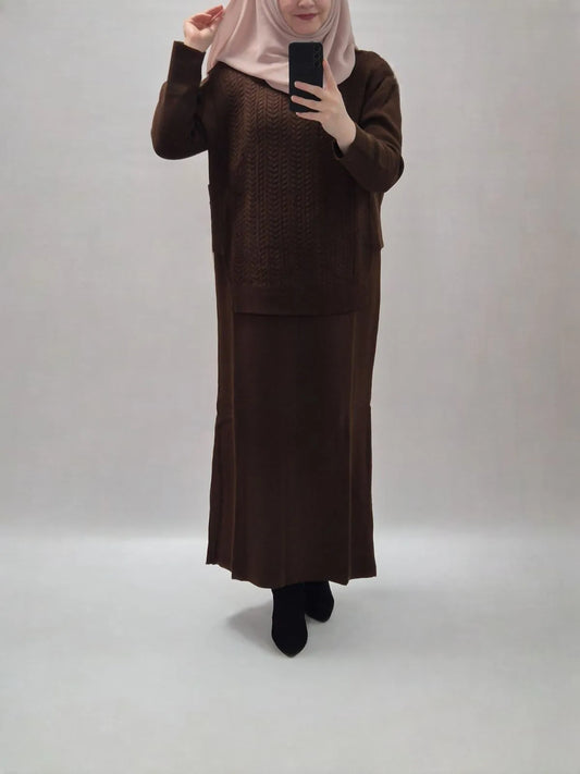 Zaria Kleid braun