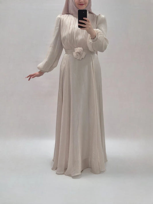 Veyra Abendkleid Steinfarbe