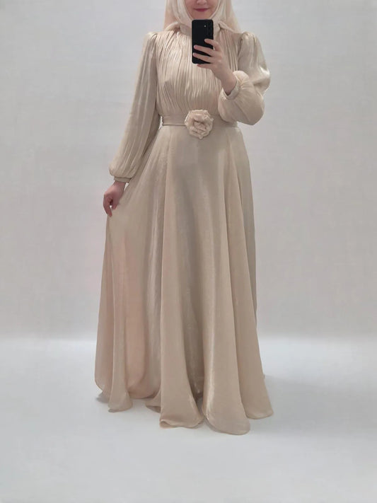 Veyra Abendkleid beige