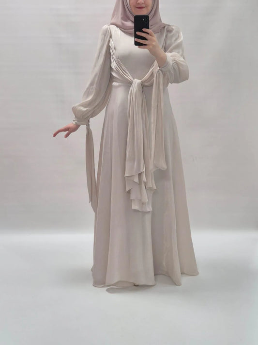 Yasmina Abendkleid Steinfarbe