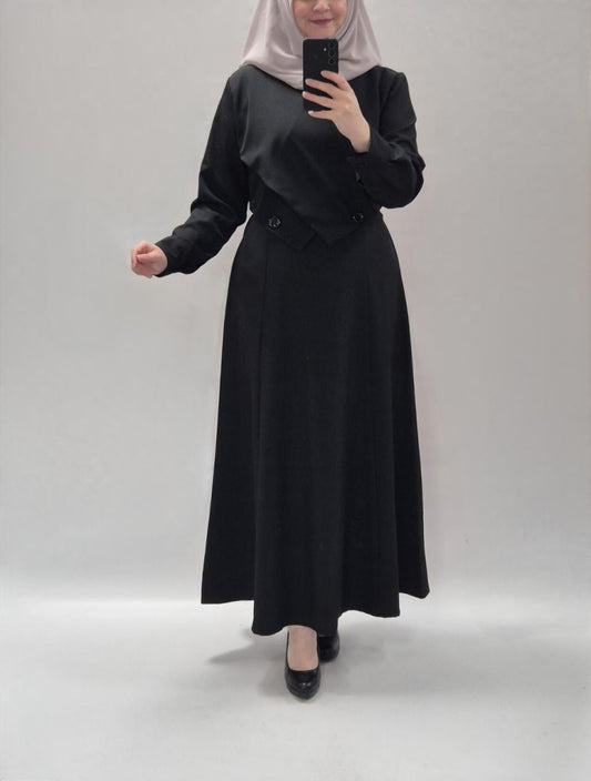 Noor Kleid schwarz