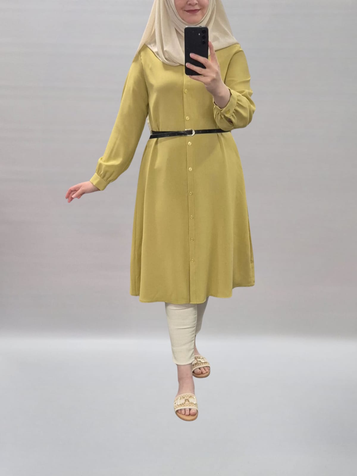 Hira Tunika olivgrün